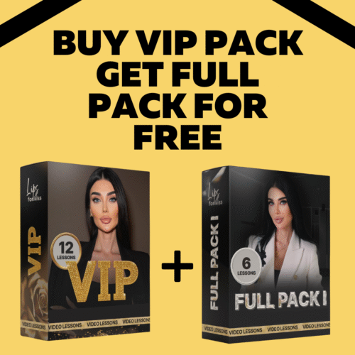 Lips for Kiss Course VIP Pack + Full Pack (GIFT)
