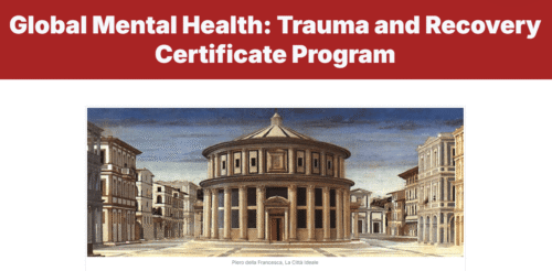 Harvard Global Mental Health Trauma and Recovery 2025