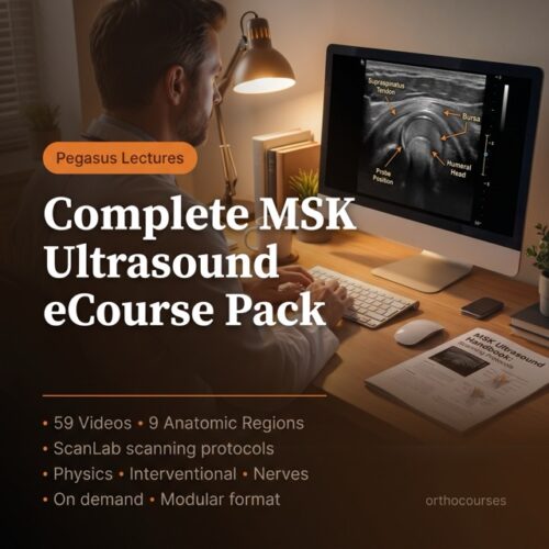 Pegasus Lectures Complete MSK Ultrasound eCourse 2023