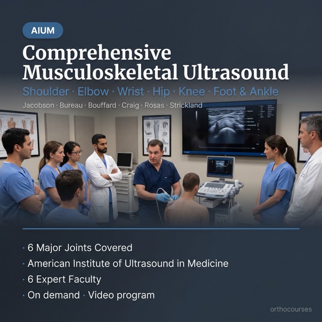 AIUM Comprehensive Musculoskeletal Ultrasound