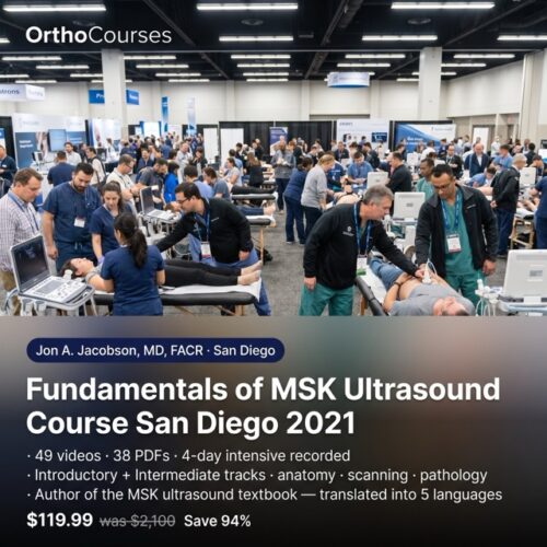 Fundamentals of Musculoskeletal Ultrasound Course San Diego 2021