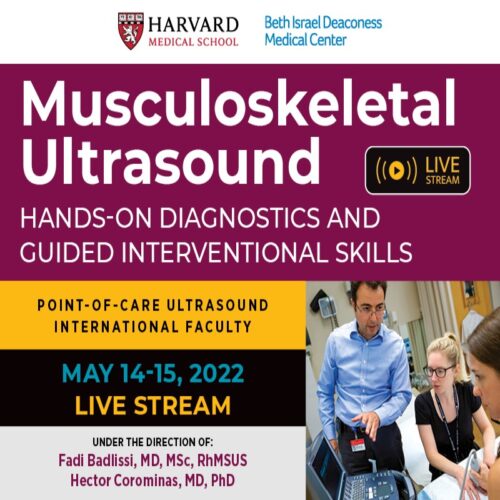 Harvard Musculoskeletal Ultrasound Hands-On 2022